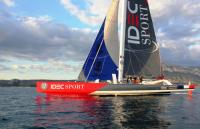 El "Idec Sport" hace escala en Marina de Dénia